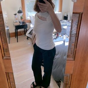 Lululemon outfit (ribbed top and fully lined pants)